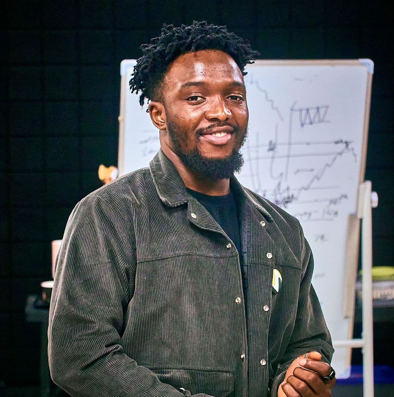 Joe Praise, software engineer, portrait